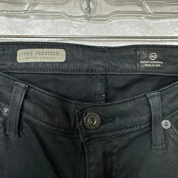 Ag Aoriano Goldschmied The Premiere Skinny Straight Womens Sz 28T Normcore - Picture 4 of 11
